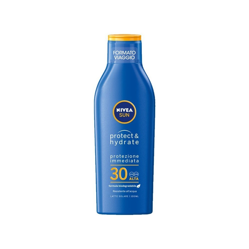 Nivea Sun Protect & Hydrate Latte Solare Formato Viaggio SPF 30 100 ml 