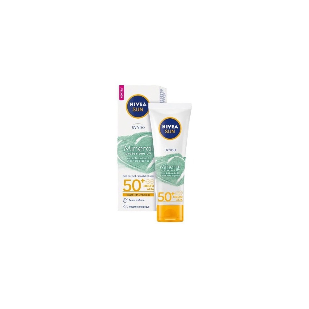 Nivea Sun Kids Mineral Crema Solare Bambini Con Aloe Vera SPF 50+ 150 ml 