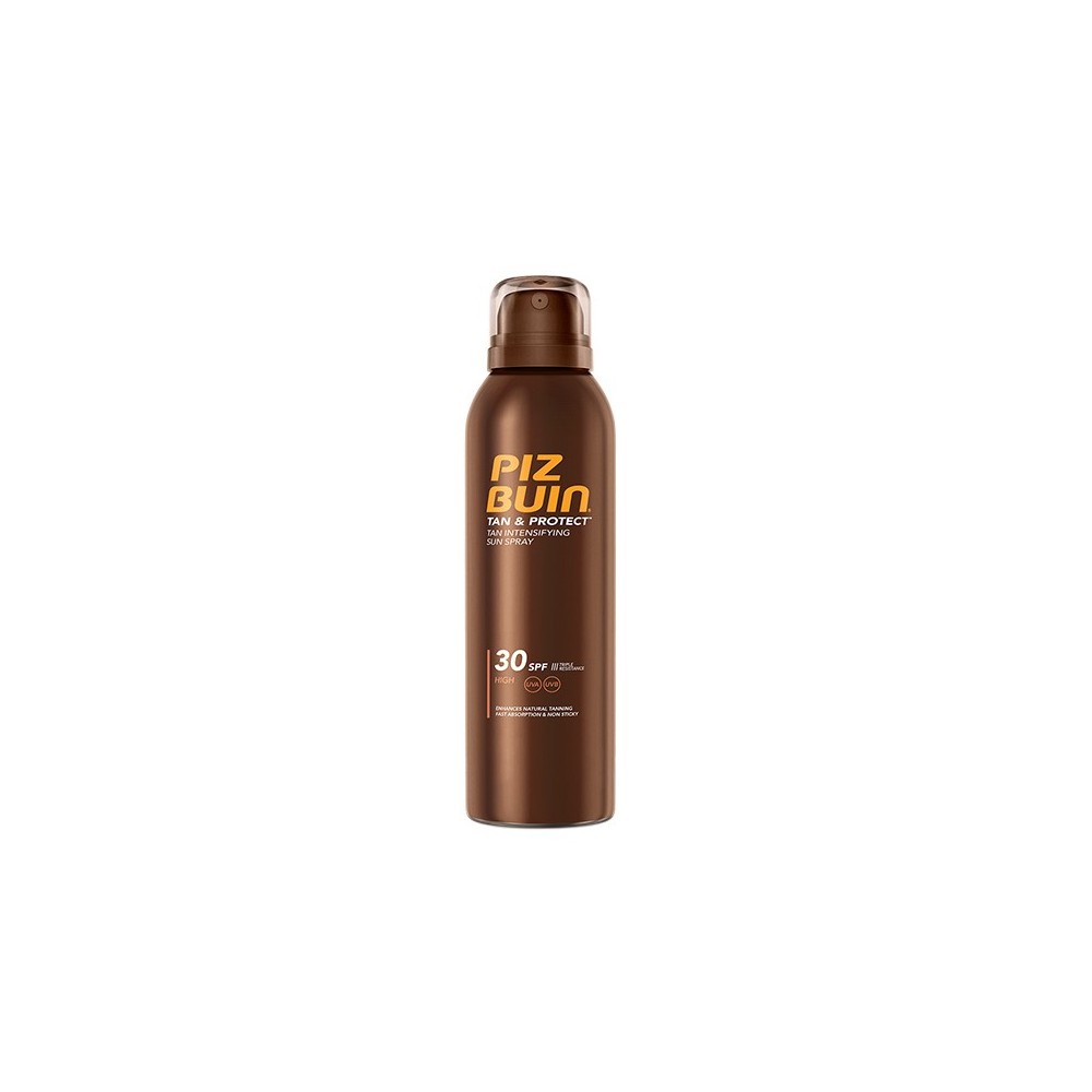 Piz Buin Tan & Protect Spray Solare Intensificatore Dell'Abbronzatura SPF 30 150 ml 