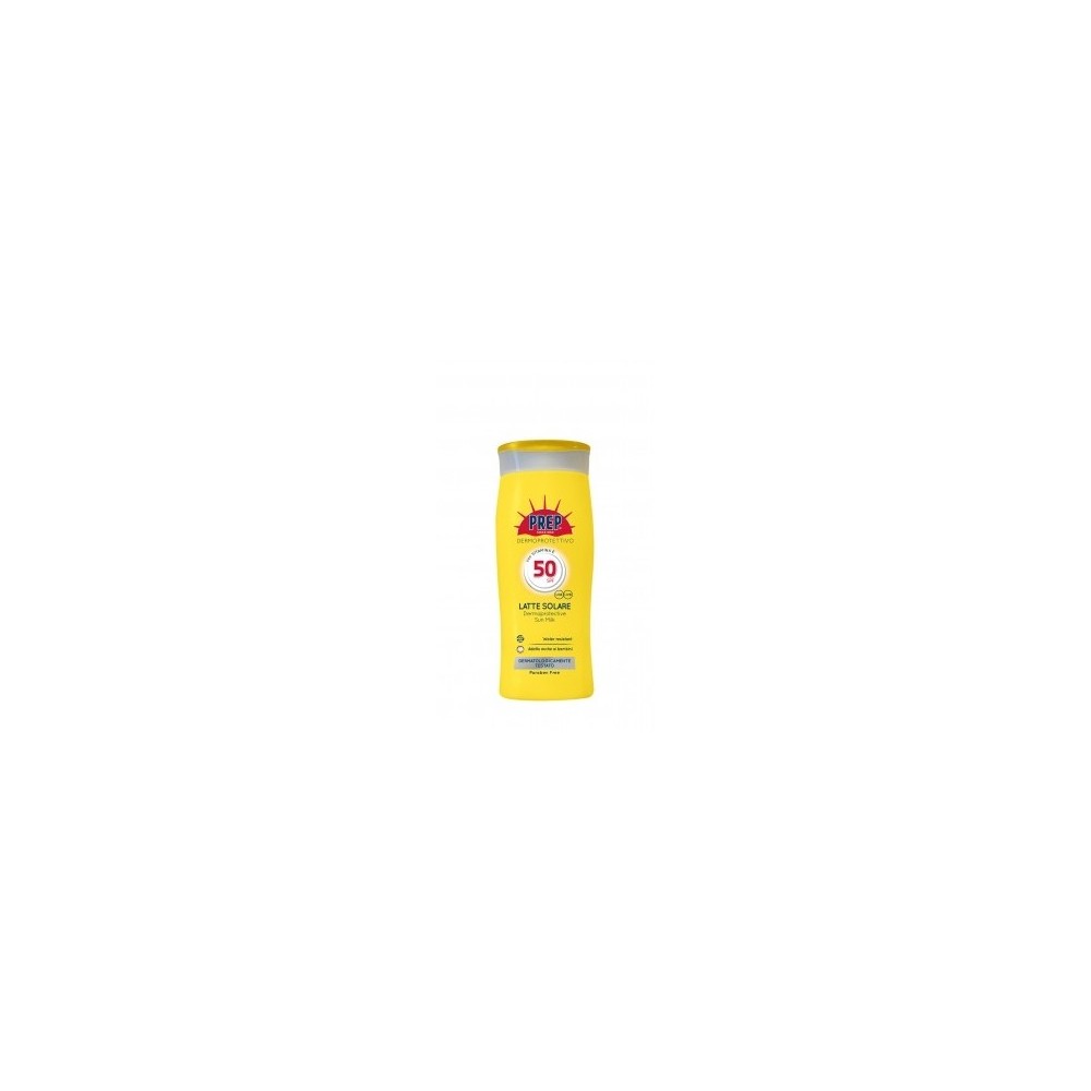 Prep Latte Solare Corpo Assorbimento Rapido SPF 50	200 ml 