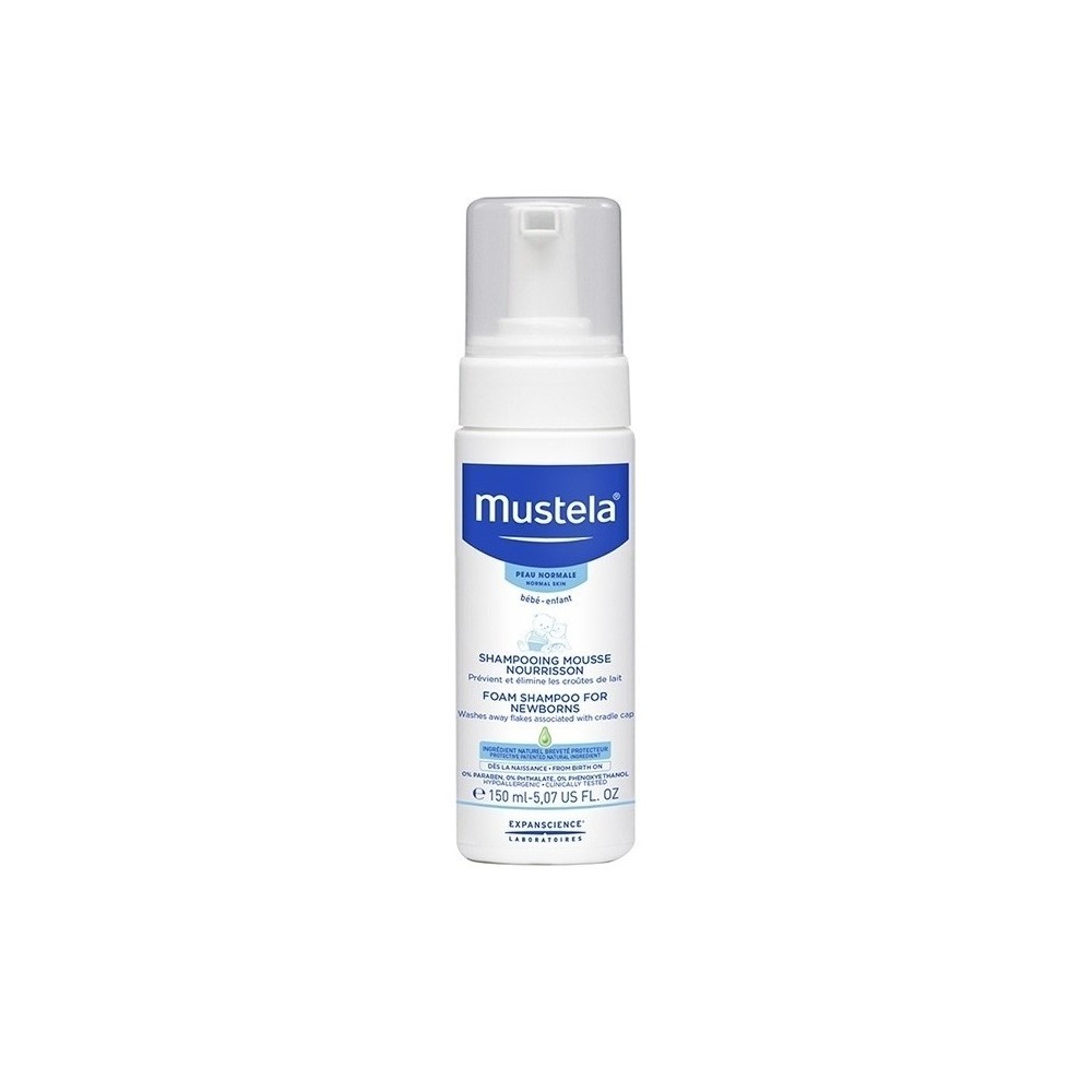 Mustela Shampoo Mousse Neonati 150 ml 