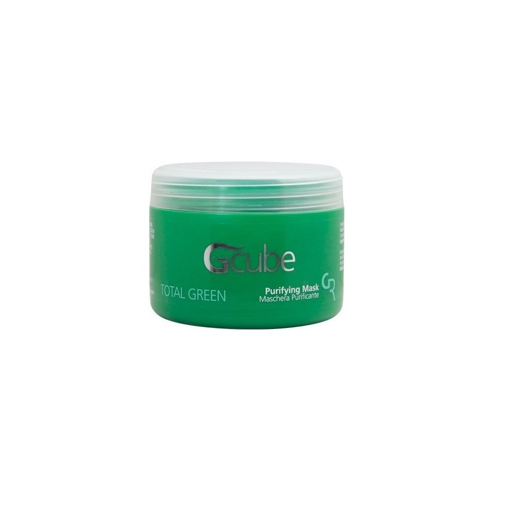 Gcube Total Green Maschera Purificante per cute e capelli 200 ml 