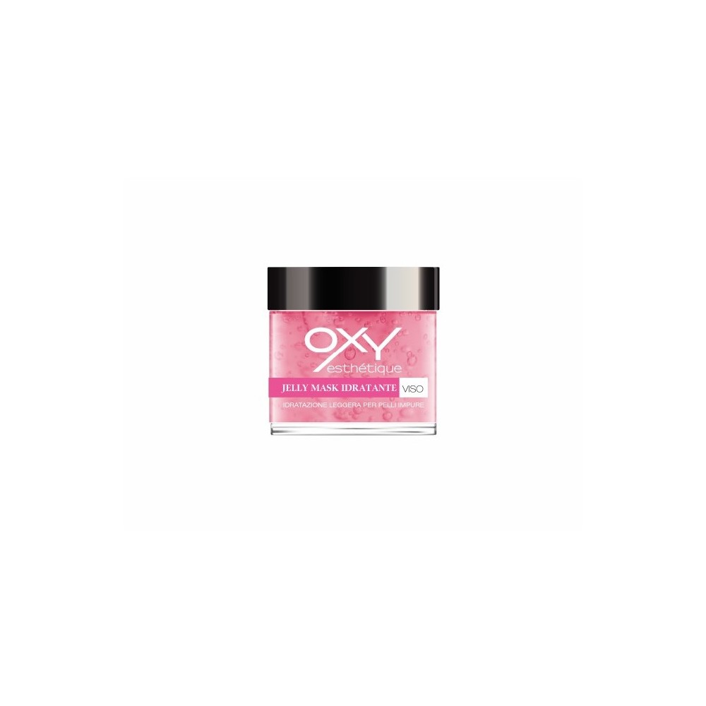 Oxy Jelly Mask Idratante - Maschera Viso Per Pelli Miste E Grasse 100 ml 