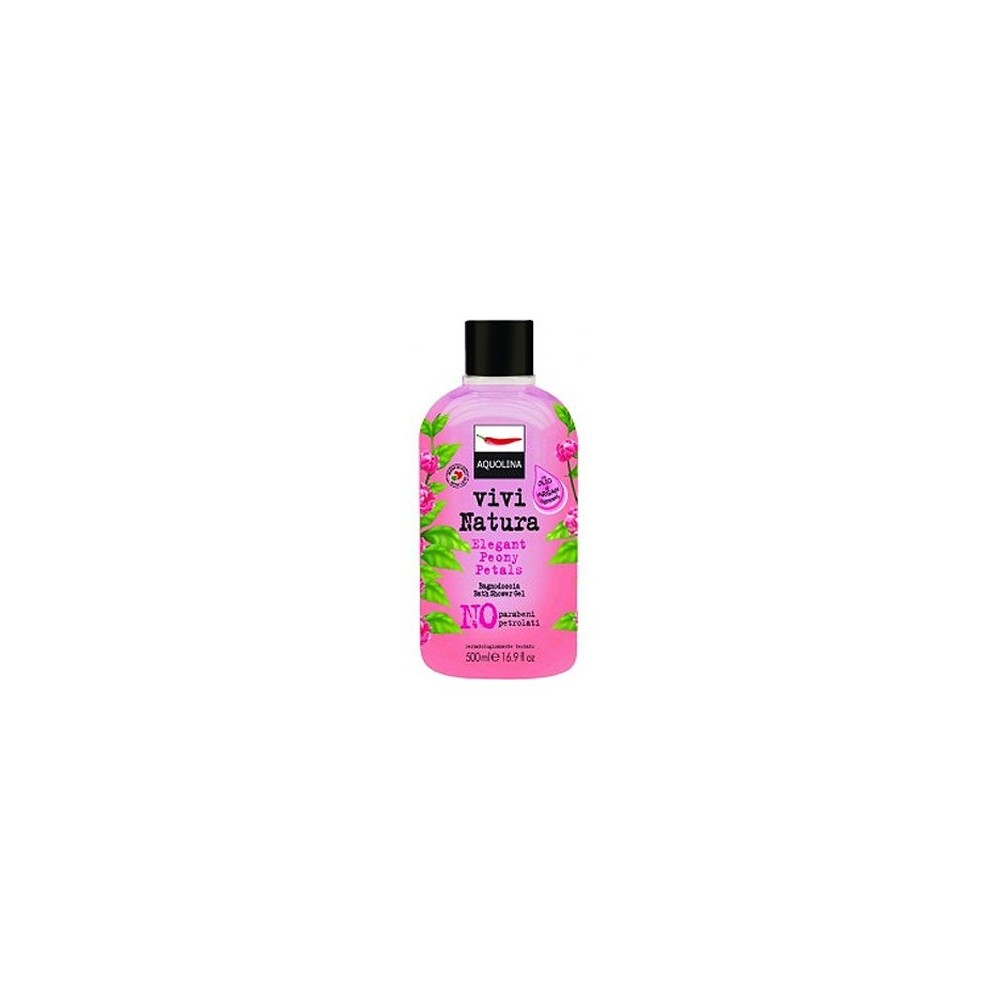 Aquolina Vivi Natura - Bagnoschiuma Elegant Peony Petal 500 ml 