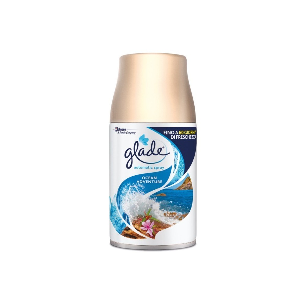 Glade Automatic Spray - Ricarica Deodorante Ambiente Ocean Adventure 