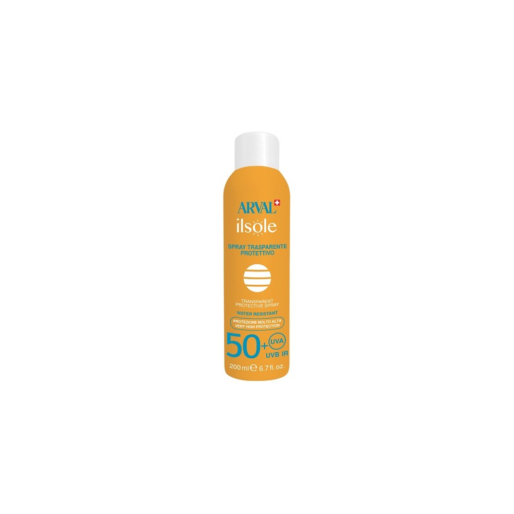Arval ilsole Spray Trasparente Protettivo SPF 50+ 200ML 