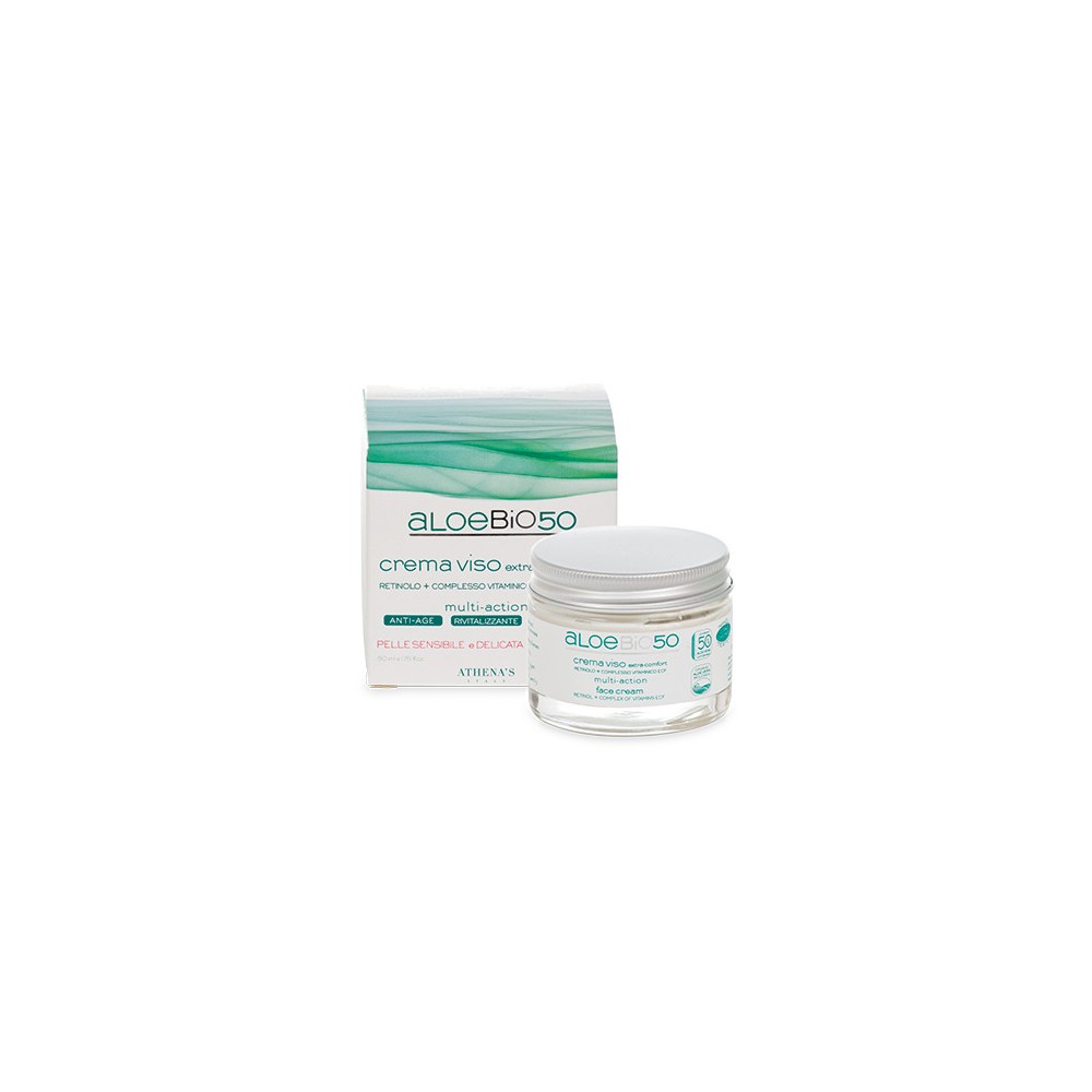 Athena's AloeBio50 Crema Viso Extra-comfort 50ML 