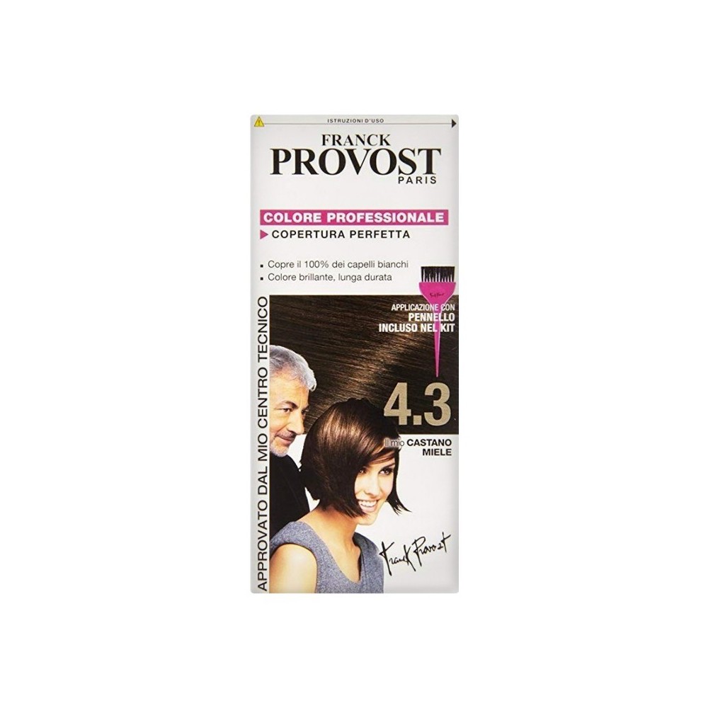 Franck Provost Colorazione Professionale Capelli 4.3 Castano Miele 