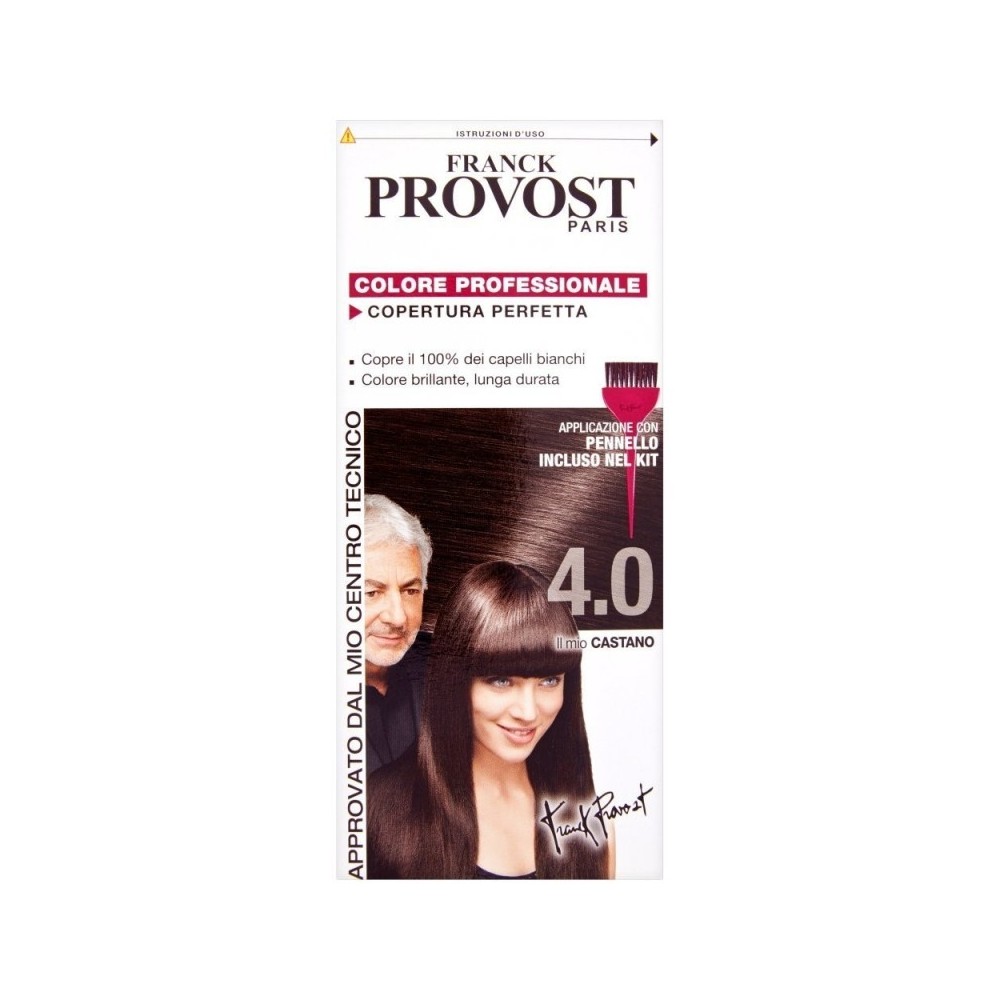 Franck Provost Colorazione Professionale Capelli 4.0 Castano 