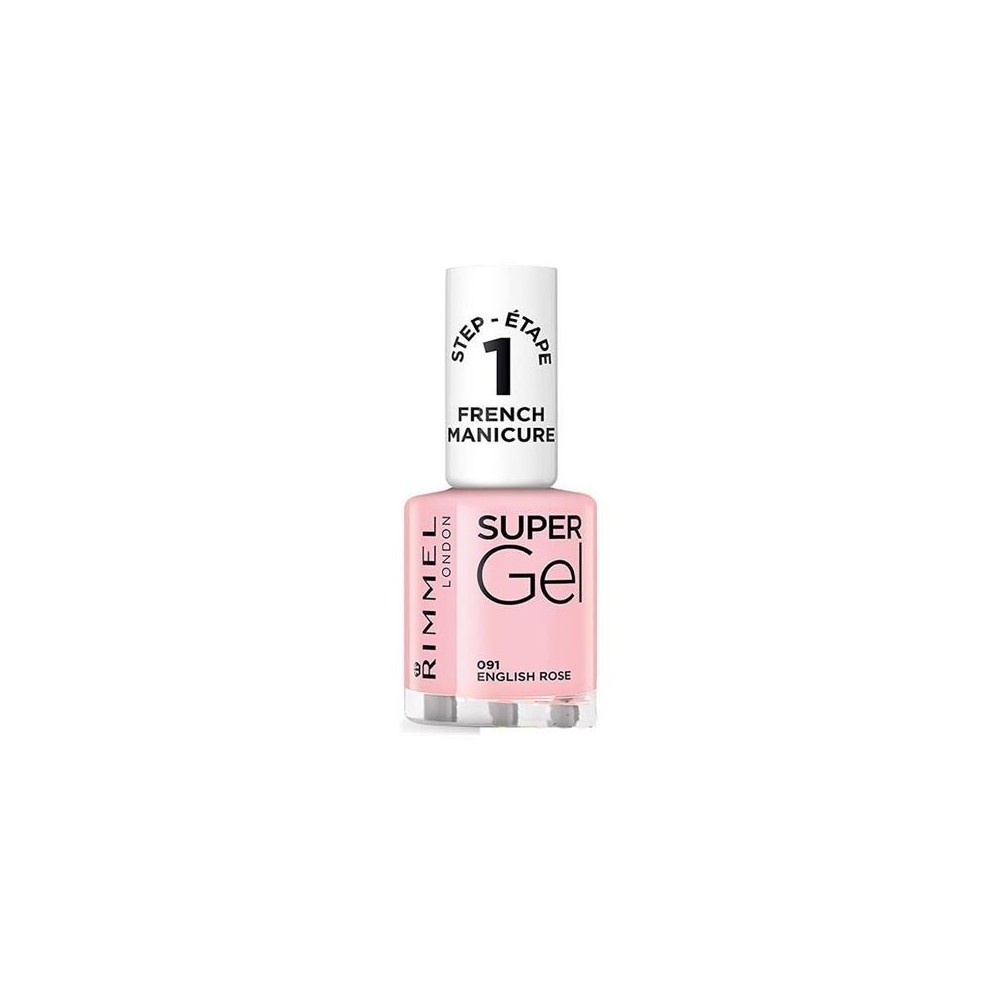 Rimmel Smalto Super Gel French Manicure 091 English Rose 