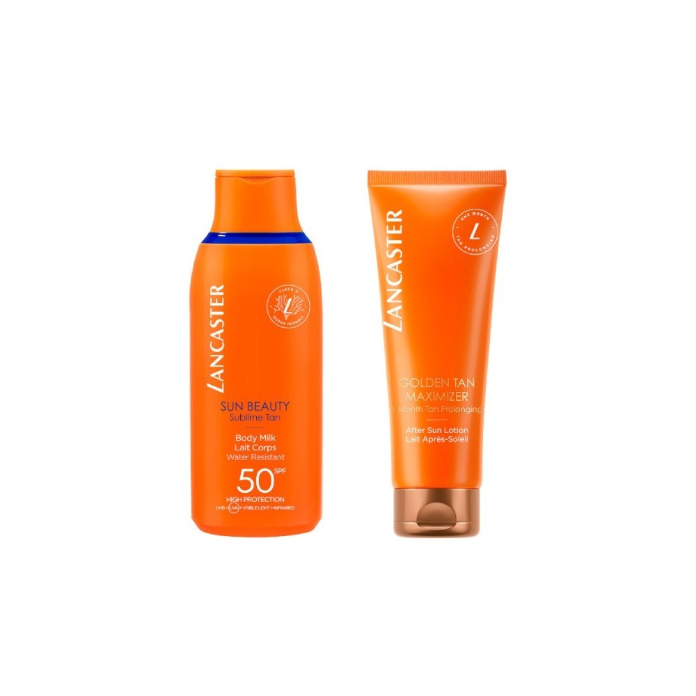 Lancaster Cofanetto Sun Beauty Body Milk SPF50 + After Sun Lotion 
