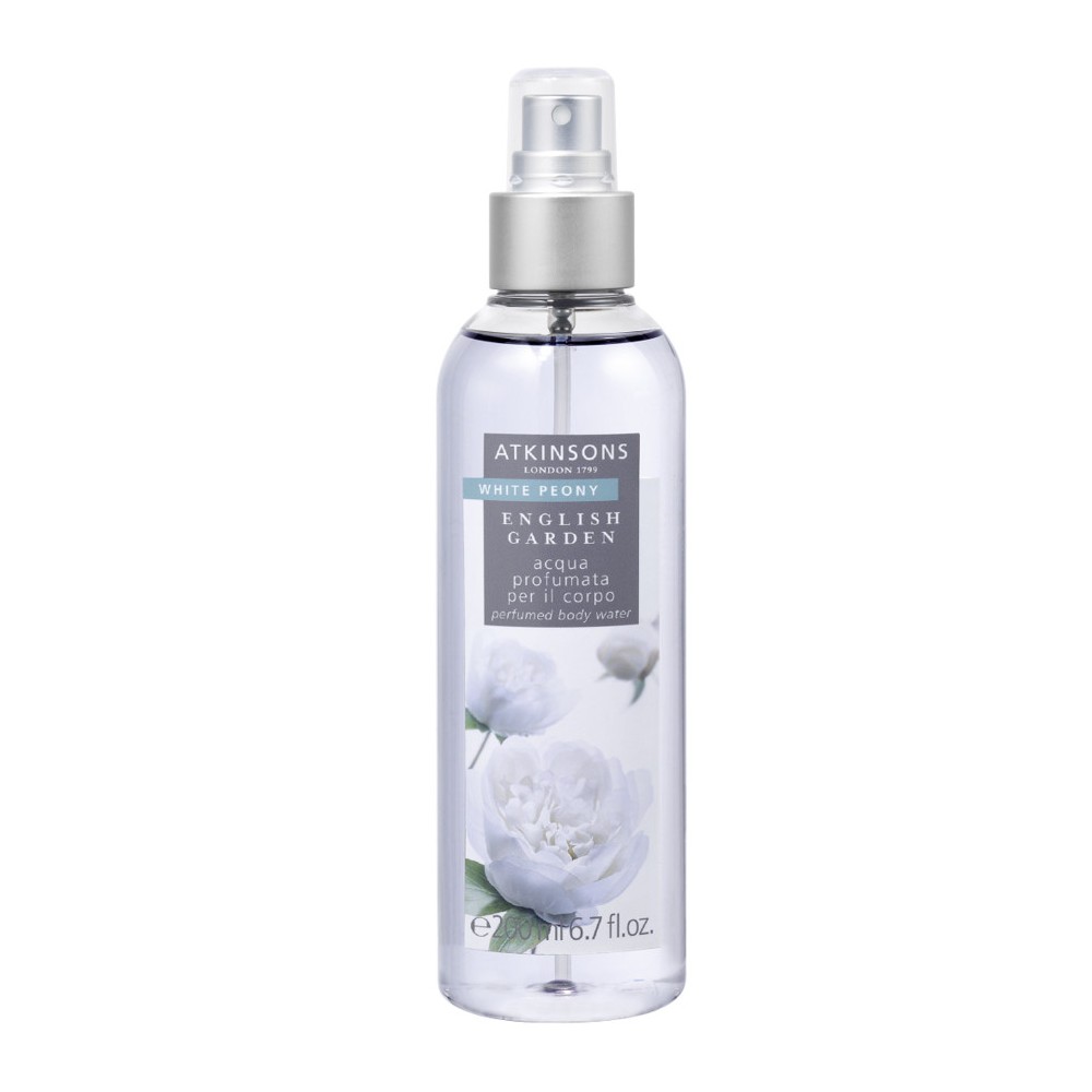 Atkinsons English Garden White Peony Acqua Profumata per il Corpo 200ML 