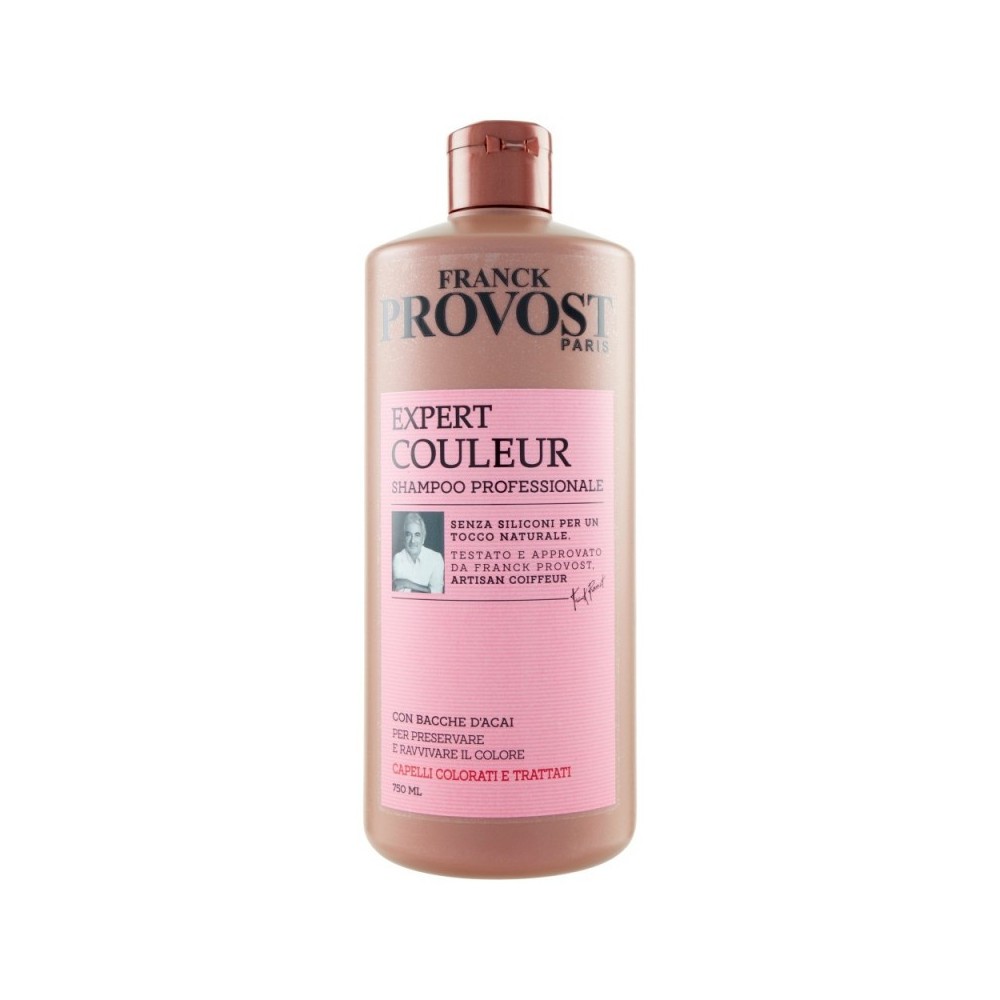 Franck Provost Expert Couleur Shampoo Professionale Per Capelli Colorati 750 ml 