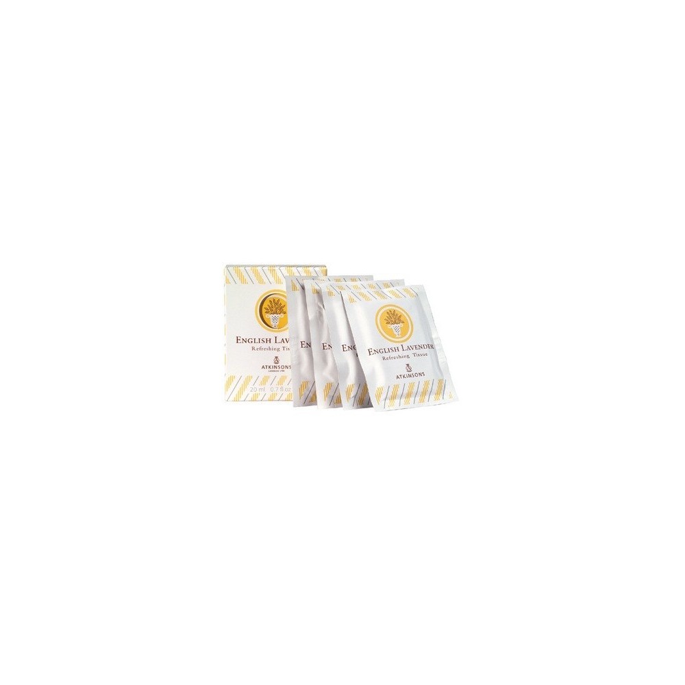 Atkinsons English Lavender Salviette Rinfrescanti 