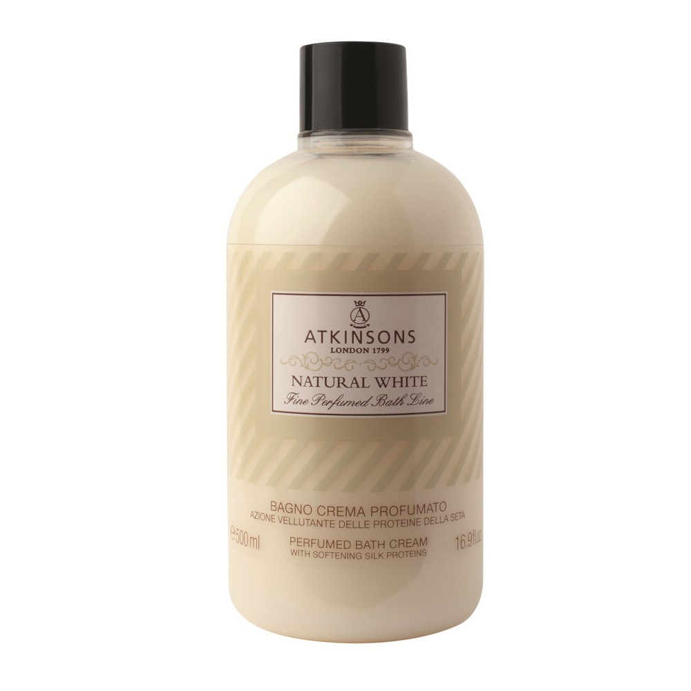 Atkinsons Fine Perfumed Line Natural White Bagno Crema Profumato 500ML 