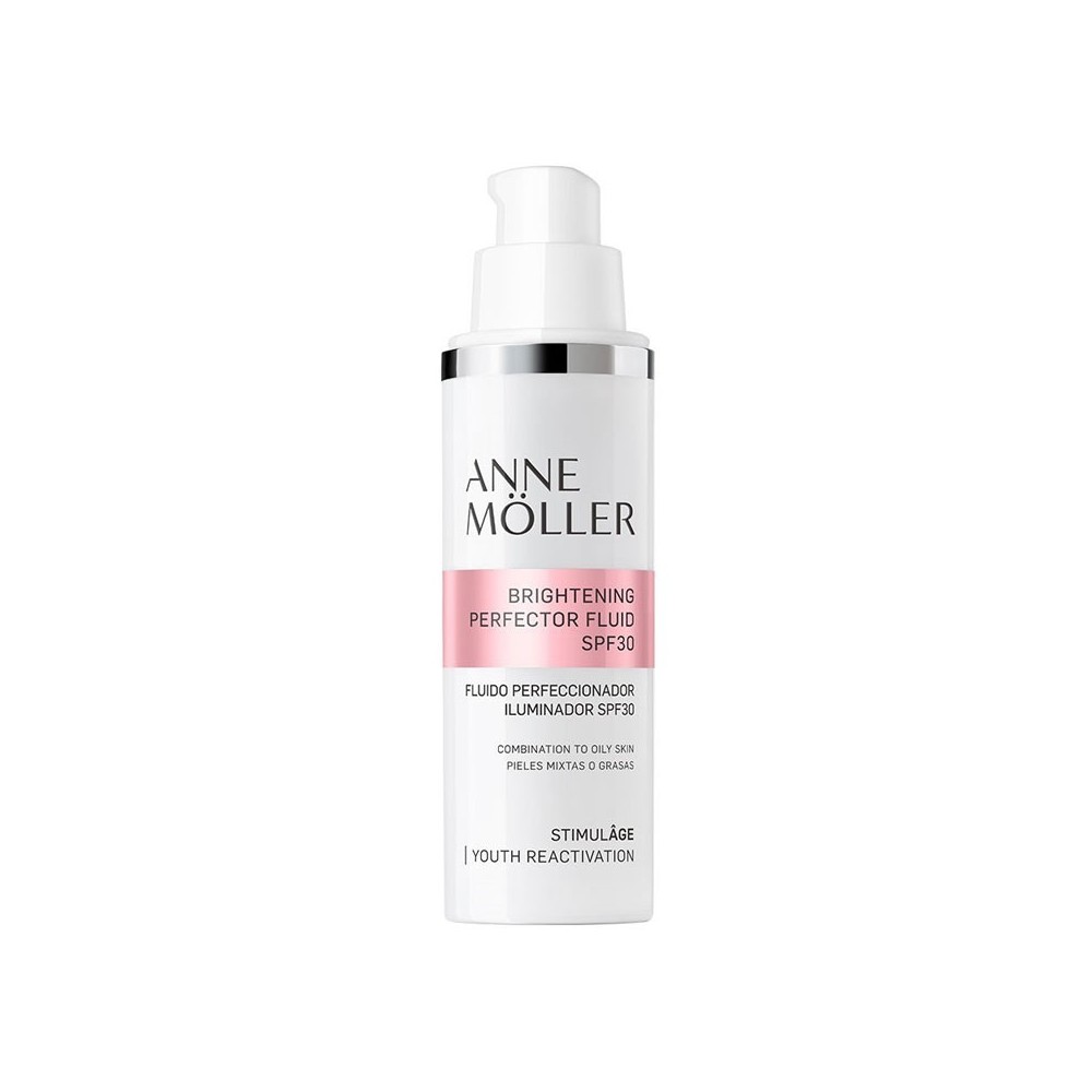 Anne Moller StimulAge Brightening Perfector Fluid SPF30 Lozione Illuminante Anti-Macchie 50 ml 