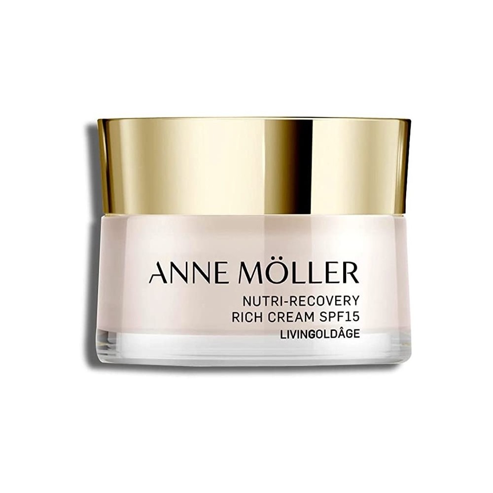 Anne Moller LivingoldAge Nutri-Recovery Extra Rich Cream SPF15 Crema Extra-Ricca Nutriente Restitutiva 50 ml 