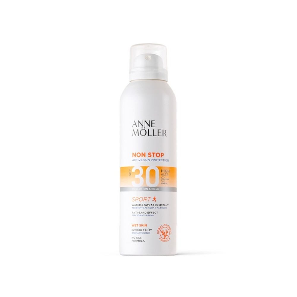 Anne Moller Non Stop Sport Spray Solare Invisibile SPF30 150 ml 