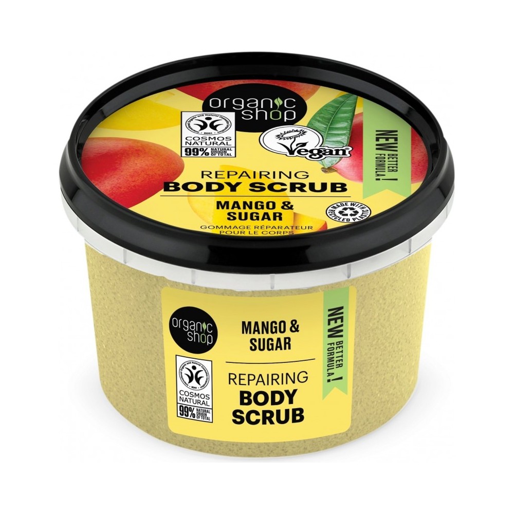 Planeta Organica Mango & Sugar - Scrub Riparatore Corpo 250 ml 