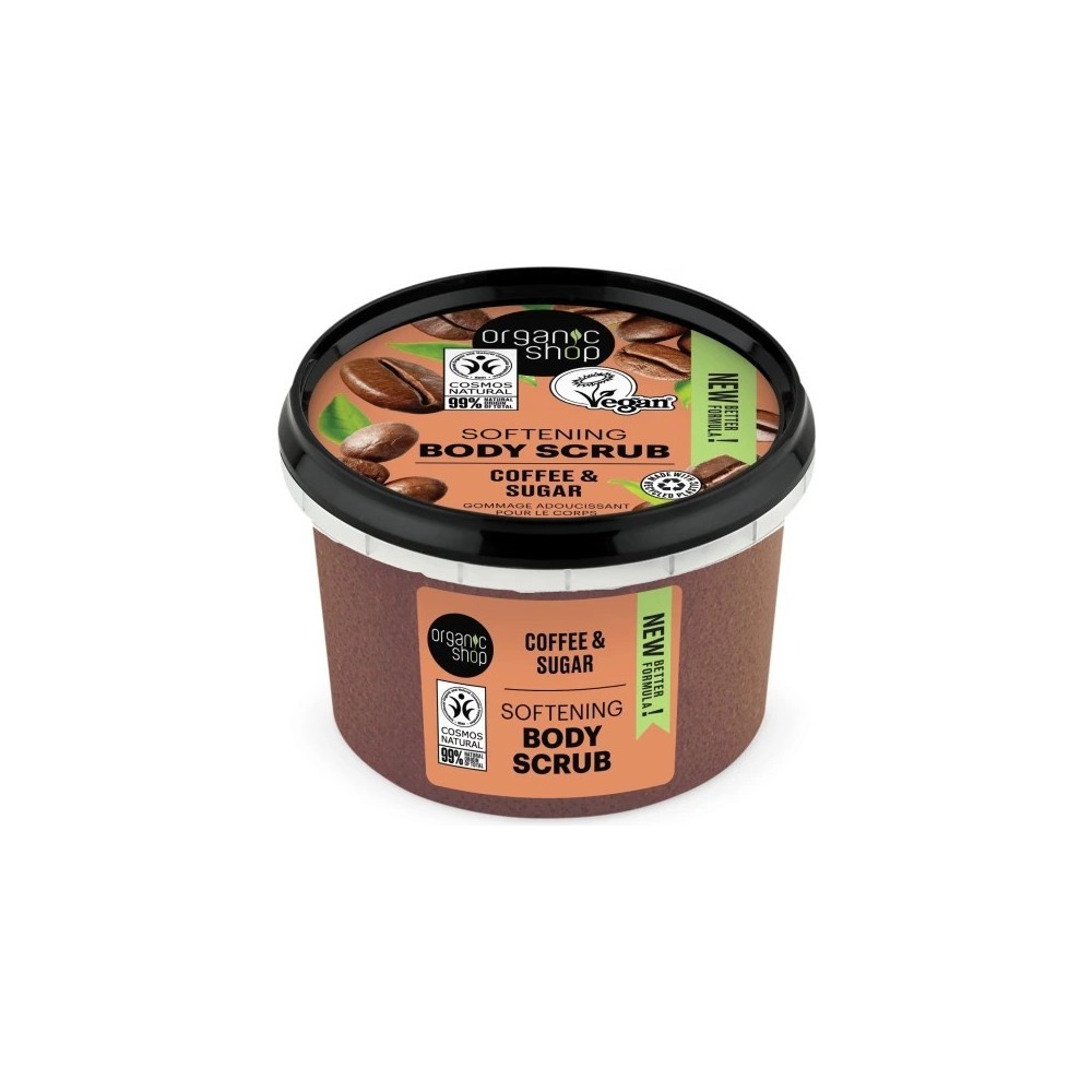 Planeta Organica Coffee & Sugar - Scrub Corpo Ammorbidente 250 ml 