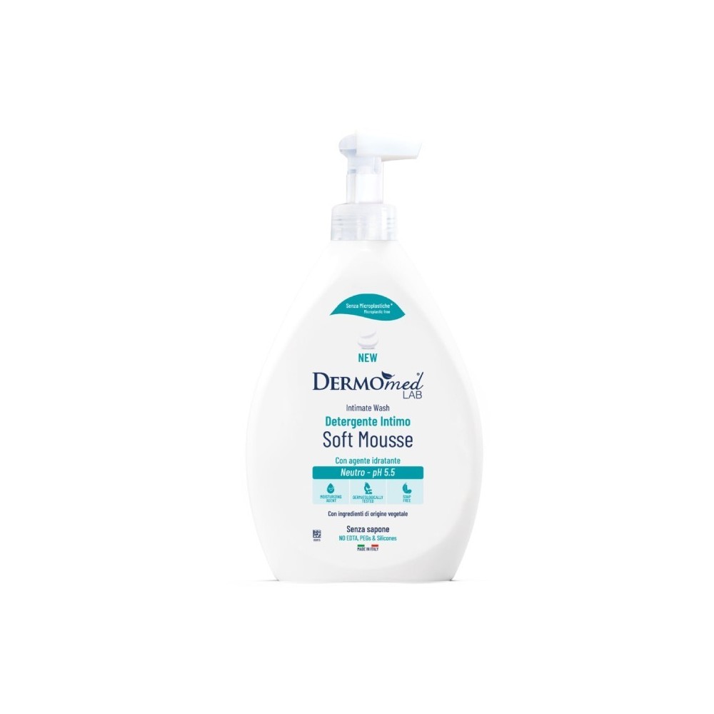 Dermomed Detergente Intimo Soft Mousse Neutro Ph 5.5 600 ml 