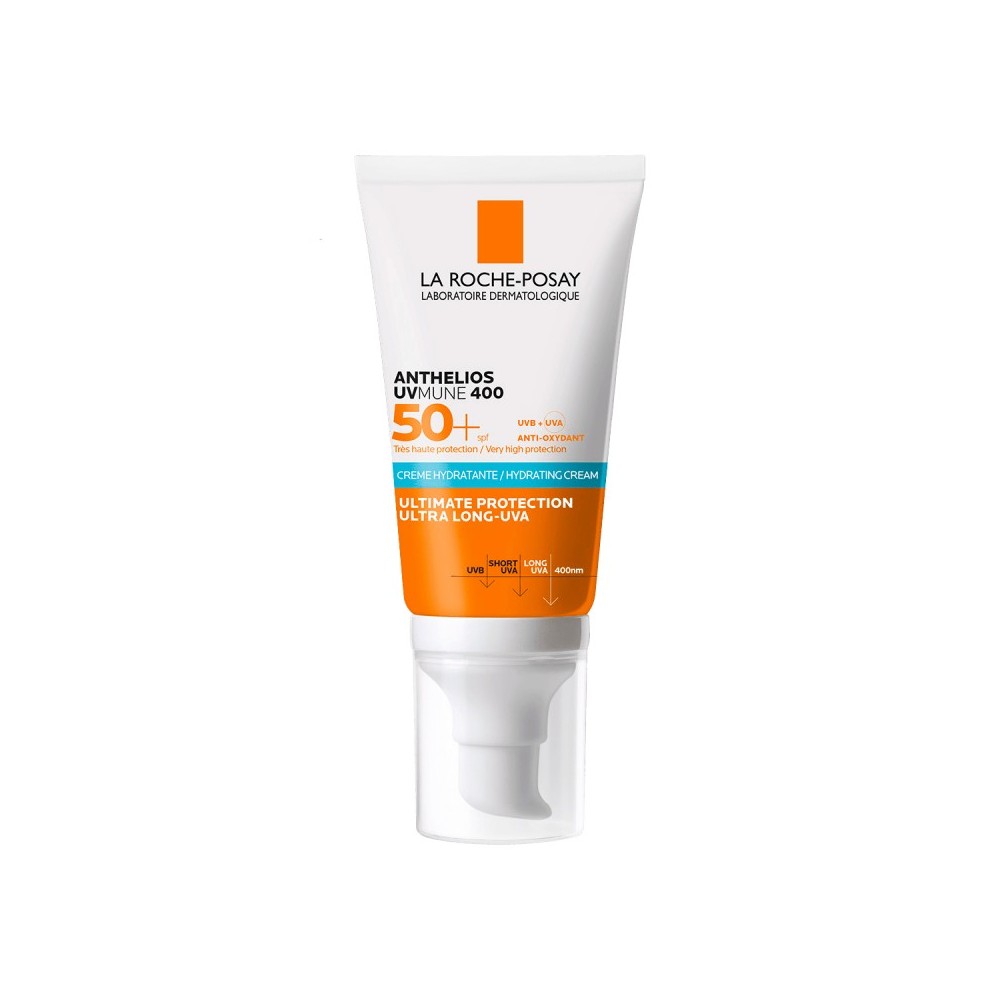 La Roche Posay Anthelios UVmune 400 SPF50+ Crema Solare Idratante Senza Profumo	50 ml 