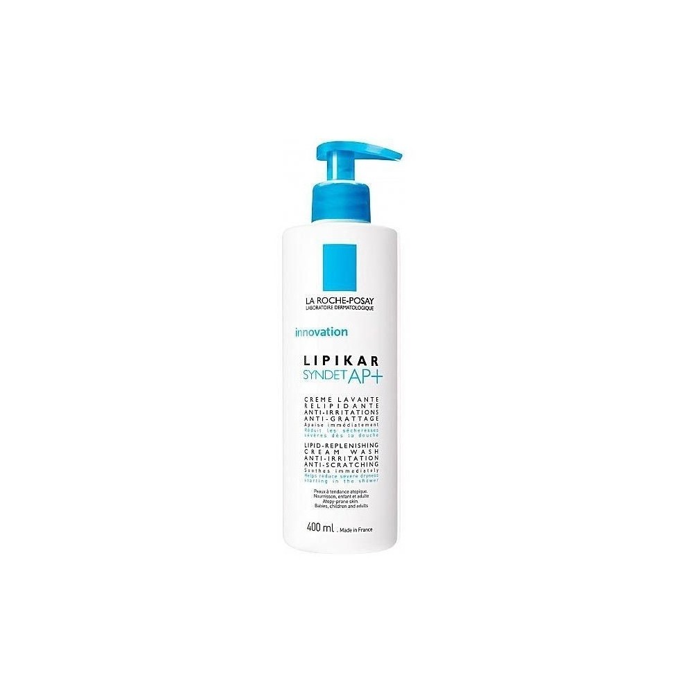 La Roche Posay Lipikar Syndet AP+ Crema Detergente Ultra Delicata Anti-Prurito Pelli Sensibili 400 ml 