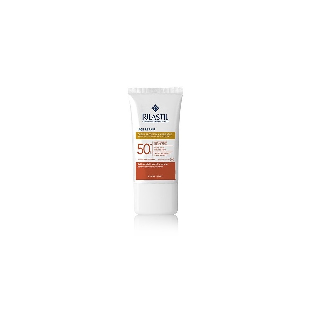 Rilastil Age Repair SPF50+ Crema solare Protettiva Antirughe 40 ml 