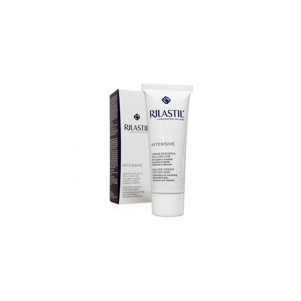 Rilastil Intensive Crema Viso Specifica Pelli Secche Antirughe Nutriente 50 ml 