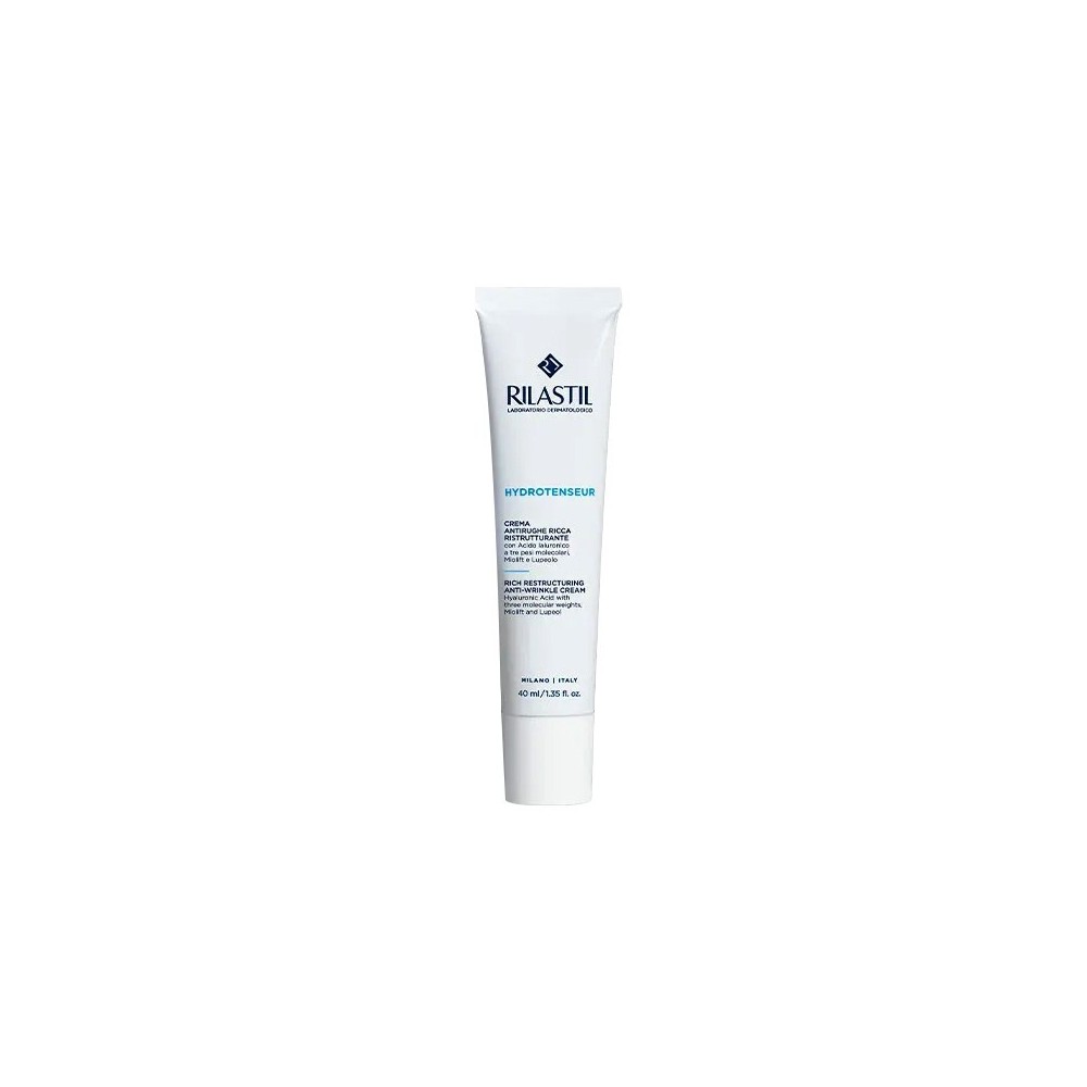 Rilastil Hydrotenseur Crema Ricca Antirughe Ristrutturante Per Pelli Molto Secche 40 ml 