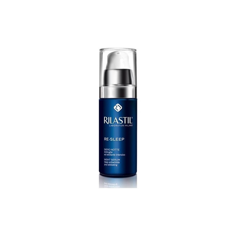 Rilastil Re-Sleep Siero Notte Antirughe Ed Esfoliante Intensivo 30 ml 