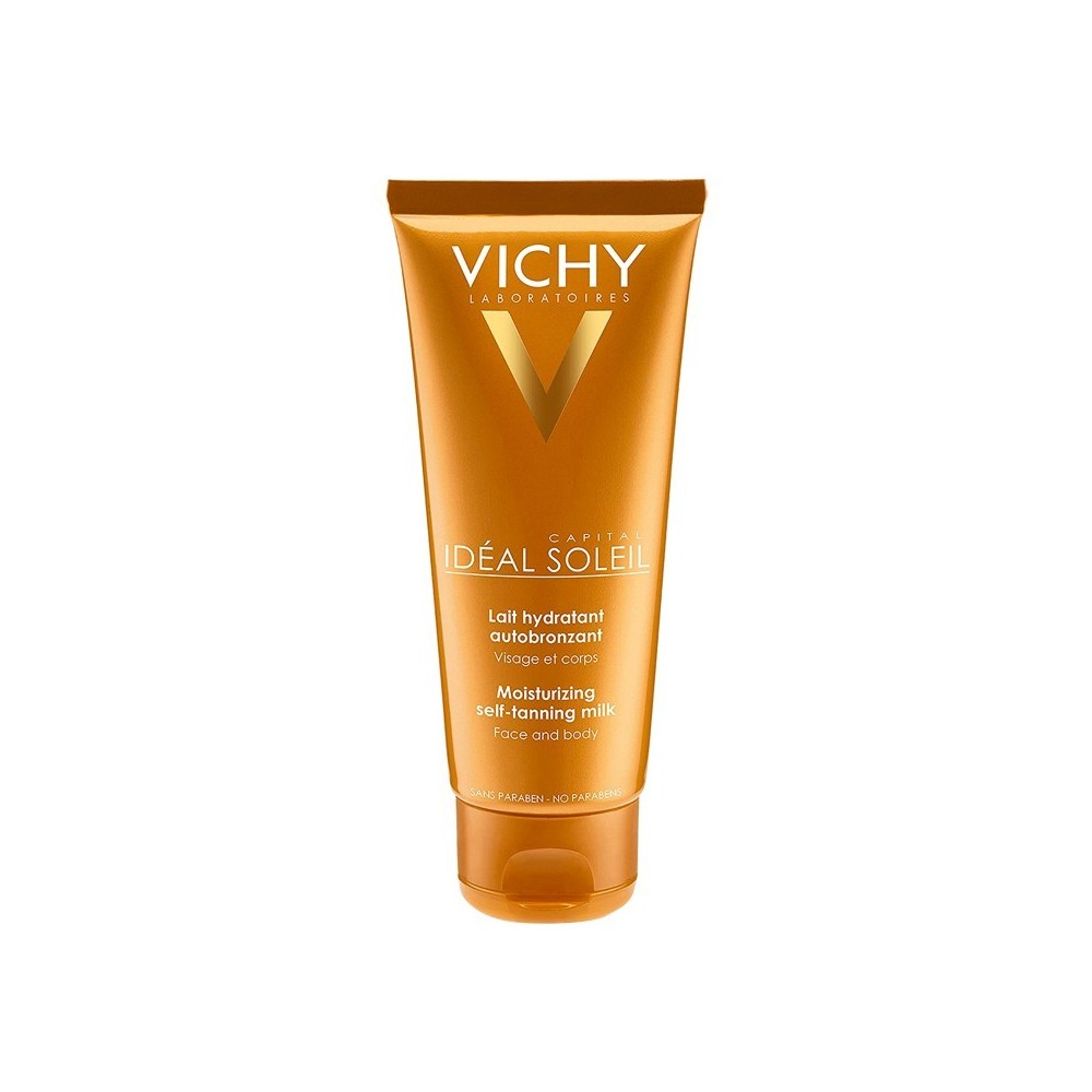 Vichy Capital Soleil Latte Idratante Autoabbronzante Viso E Corpo 100 ml 