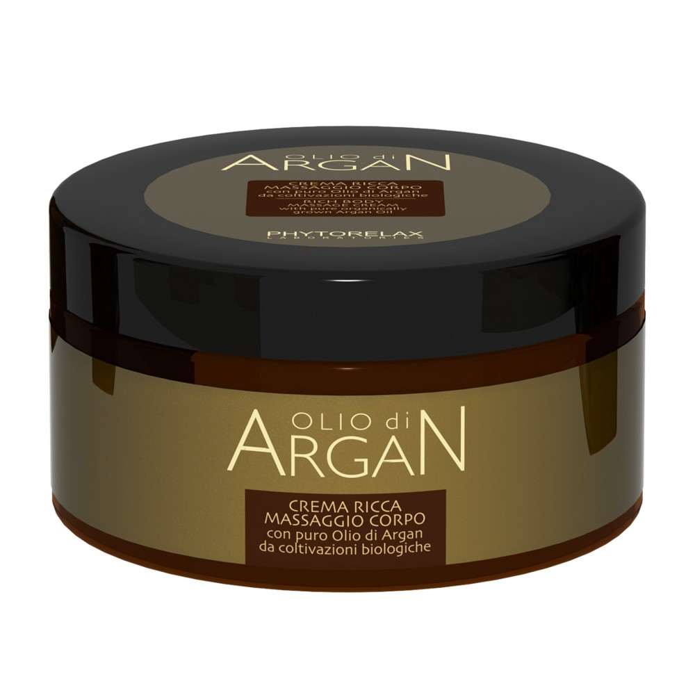 Phytorelax Olio Di Argan Crema Ricca Massaggio Corpo 300ML 