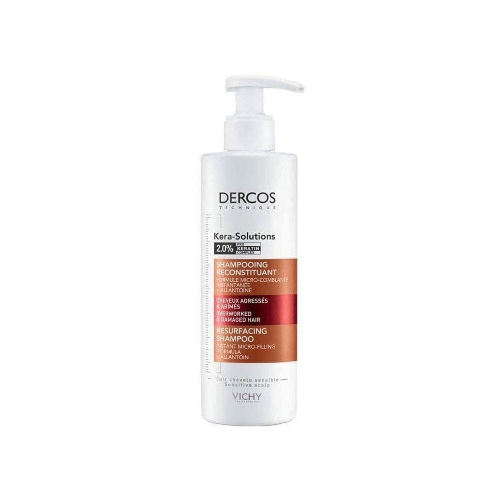 Vichy Dercos Kera-Solutions Shampoo Ristrutturante Capelli Stressati E Danneggiati 250 ml 