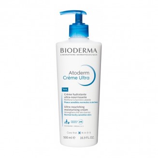 Bioderma Atoderm Crème Ultra Trattamento Viso E Corpo Idratante Ultra-Nutriente 500 ml