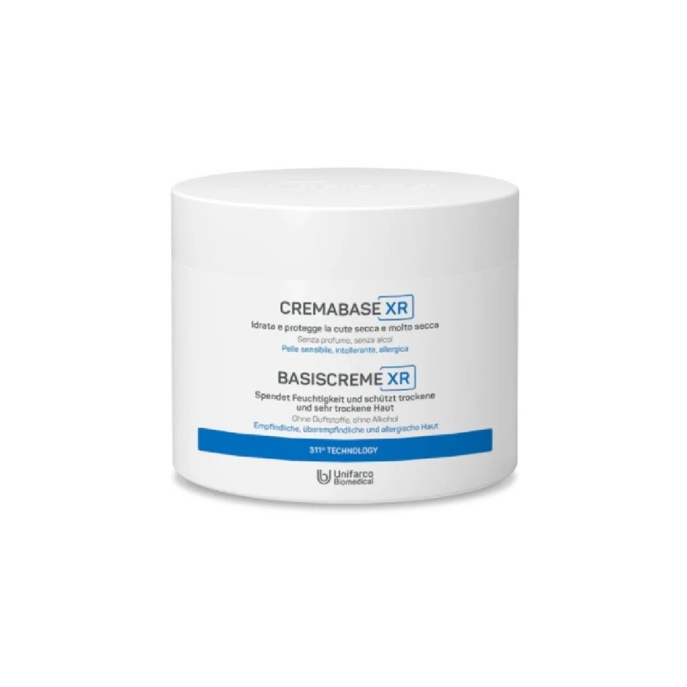 Ceramol C 311 Cremabase XR - Crema Corpo Idratante e Protettiva Per Cute Secca e Molto Secca 450 ml 