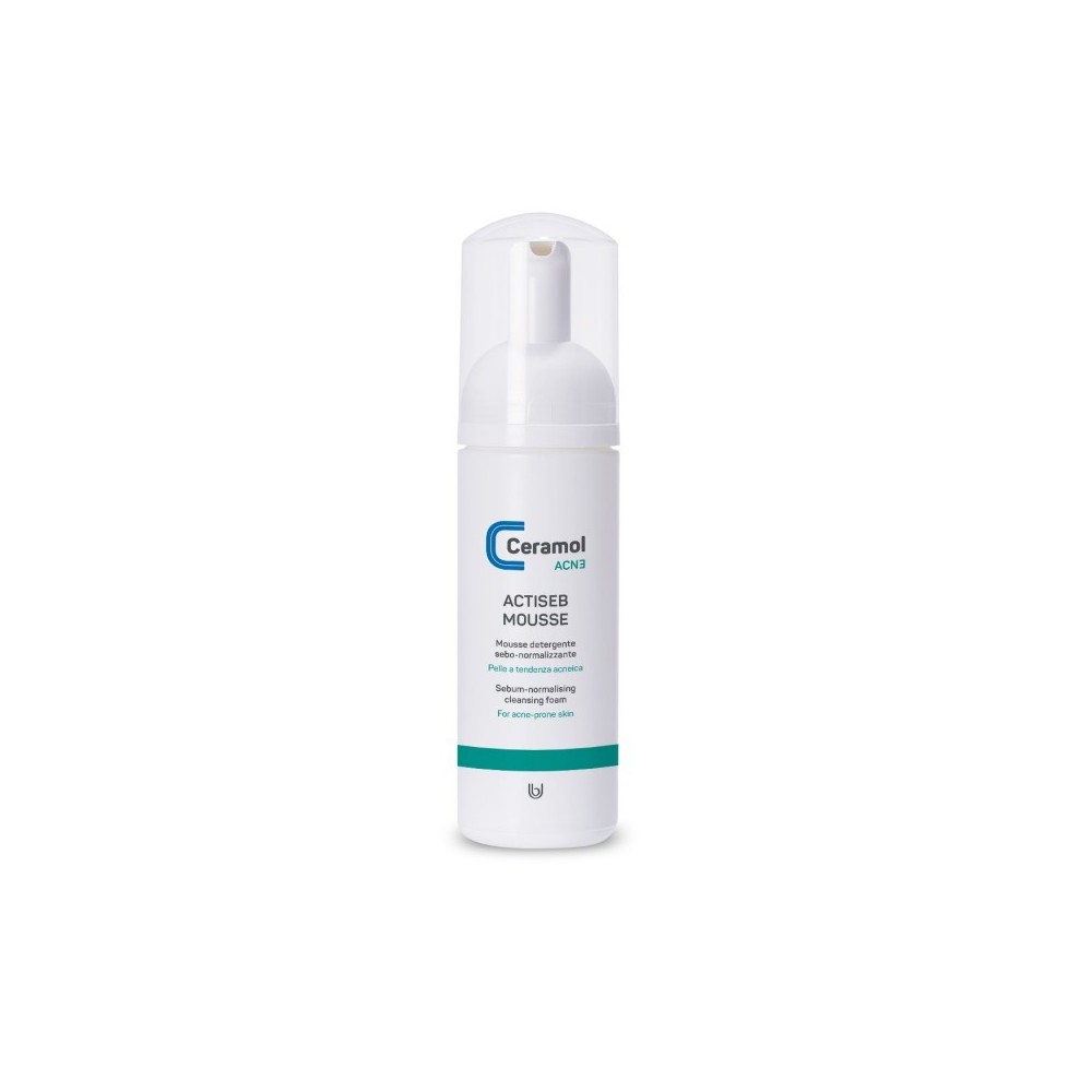 Ceramol ACN3 Actiseb Mousse - Detergente sebo-normalizzante 150 ml 