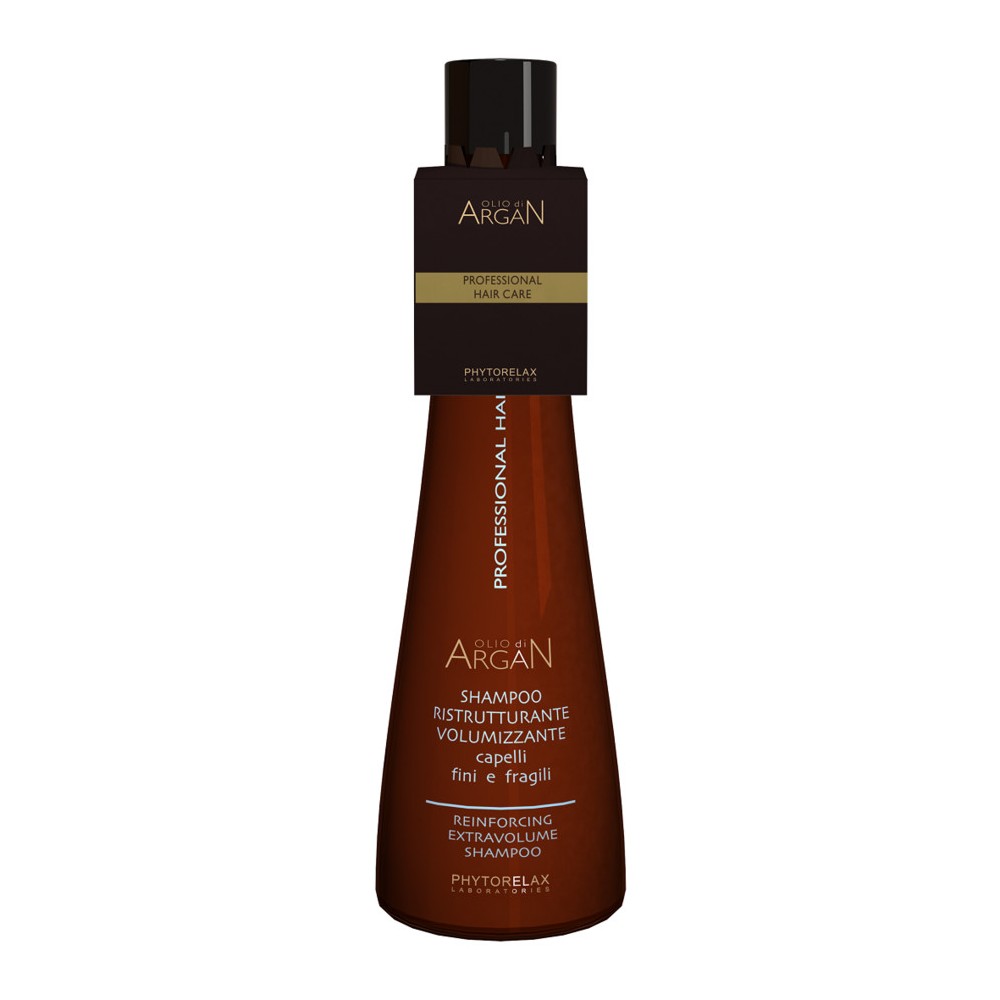 Phytorelax Olio Di Argan Shampoo Ristrutturante Volumizzante 250ML 