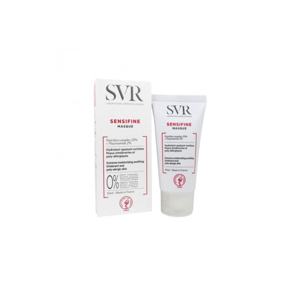 SVR Sensifine Masque Maschera Lenitiva E Idratante Per Pelle Sensibile 50 ml 