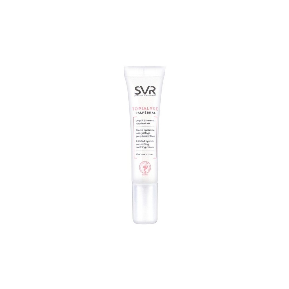 SVR Topialyse Palpebral Crema Lenitiva Anti-Prurito Per Palpebre Irritate 15 ml 