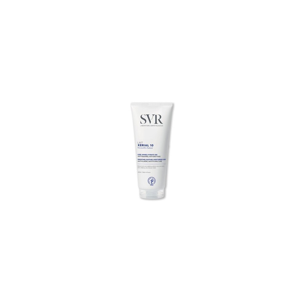 SVR Xerial 10 Lait Latte Idratante 48H Lenitivo Anti-Desquamazione 200 ml 
