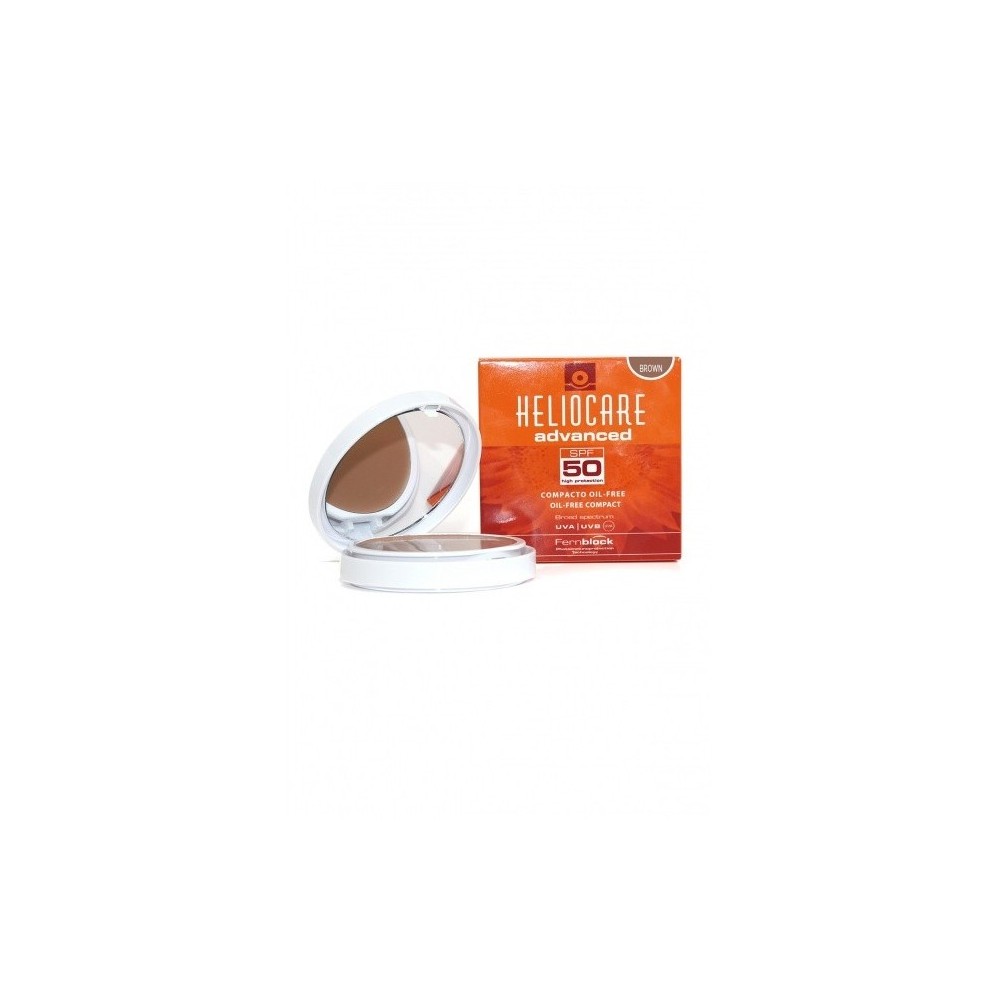 Difa Cooper Heliocare Color Fondotinta Compatto Oil-Free SPF50 - Brown 