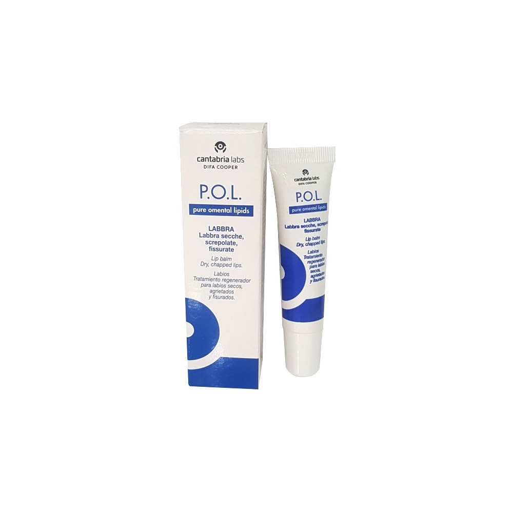 Difa Cooper P.O.L. Crema Protettiva Per Labbra Secche Screpolate Fissurate 10 ml 