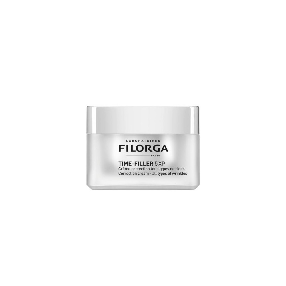 Filorga Time-Filler 5 XP Crema Antirughe Viso E Collo Pelli Da Normali A Secche 50 ml 