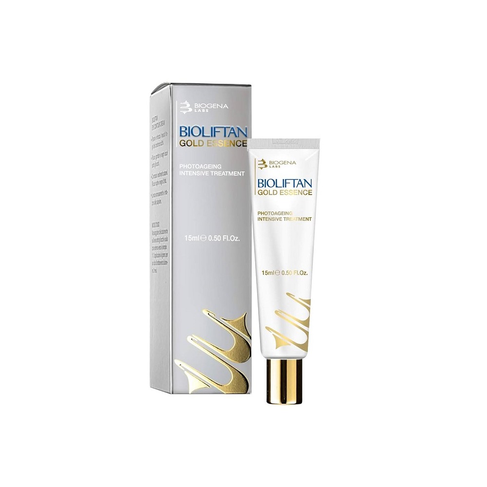 Biogena Bioliftan Gold Essence Trattamento Intensivo Anti-Fotoinvecchiamento 15 ml 