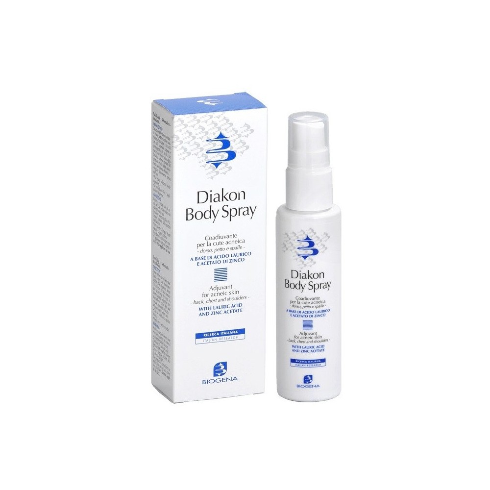 Biogena Diakon Body Spray Trattamento Anti-Acne Per Il Corpo 75 ml 