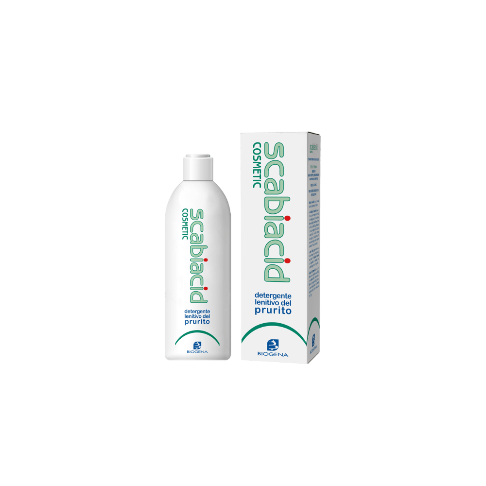 Biogena Scabiacid Cosmetic Detergente Lenitivo Del Prurito 400 ml 