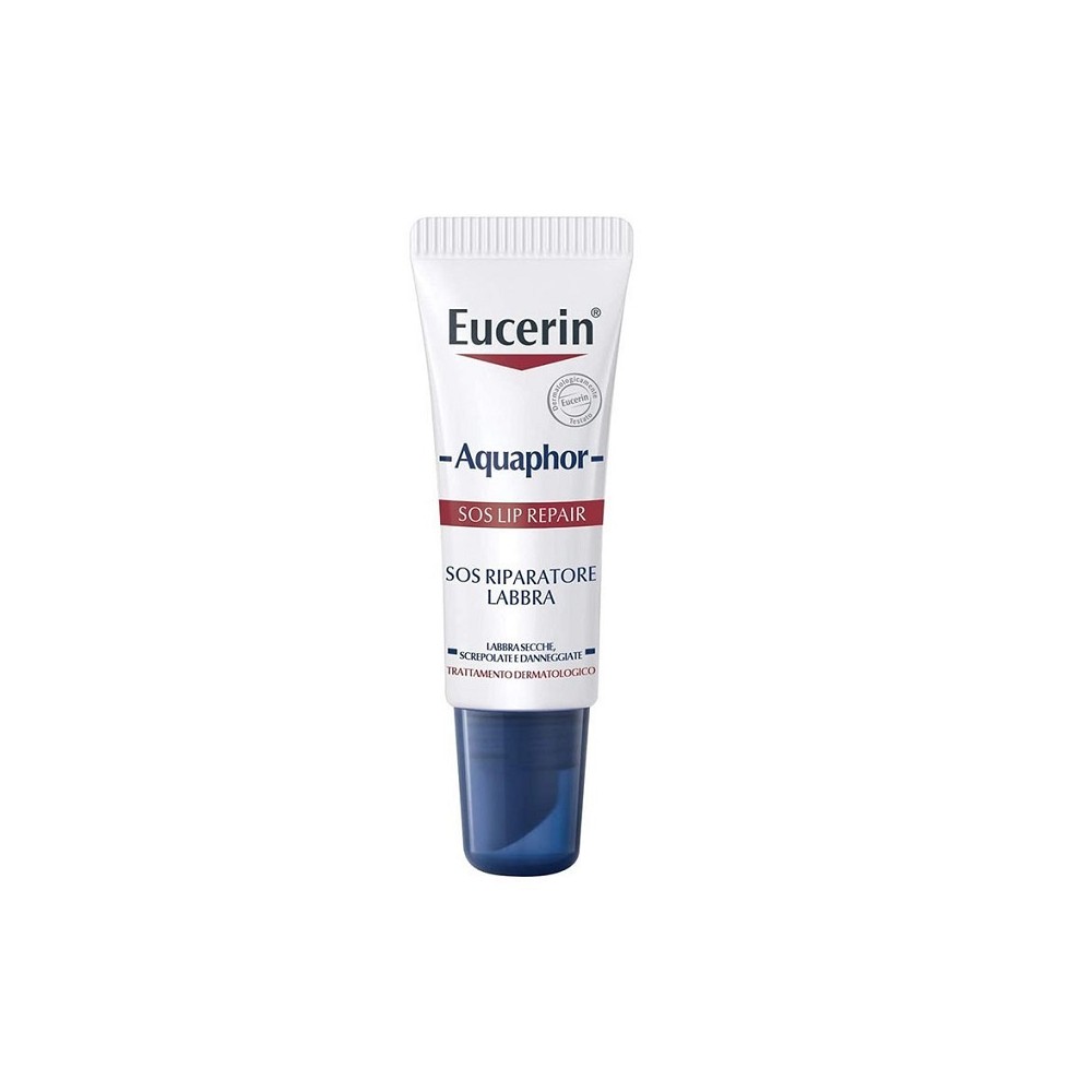 Eucerin Aquaphor SOS Trattamento Riparatore Labbra 10 ml 