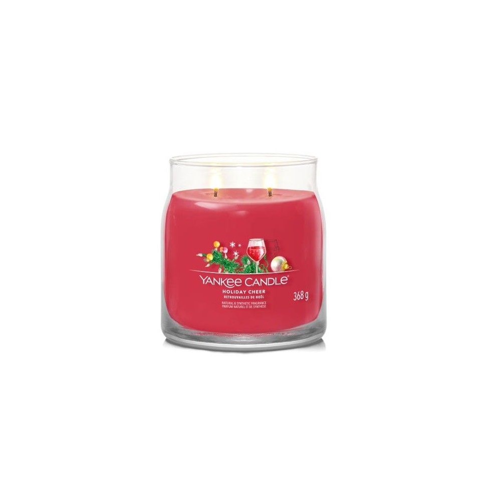 Yankee Candle Candela Profumata In Giara Media Letters To Santa 368 gr 