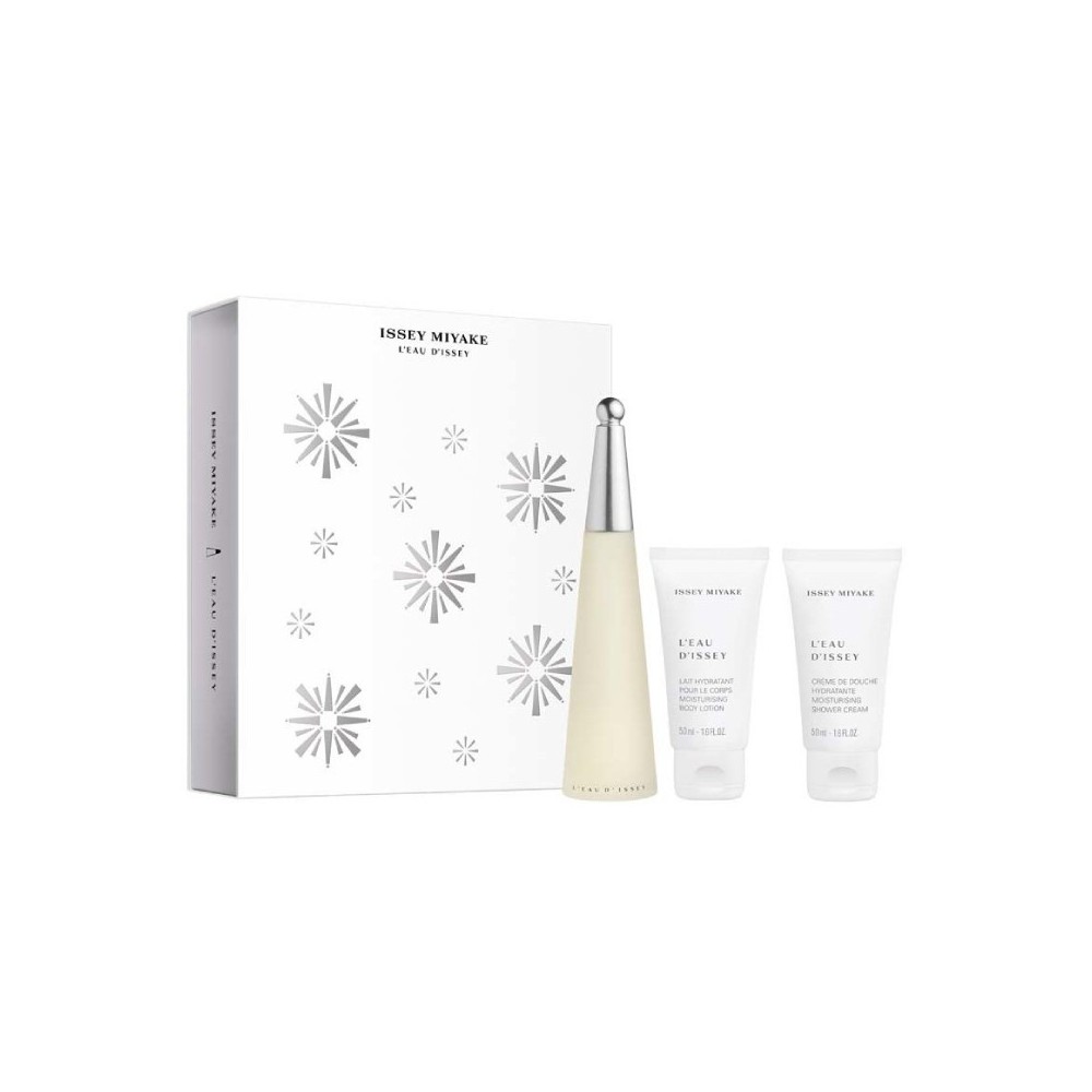 Issey Miyake L'Eau D'Issey 50 ml + Body Lotion + Shower Cream Cofanetto 